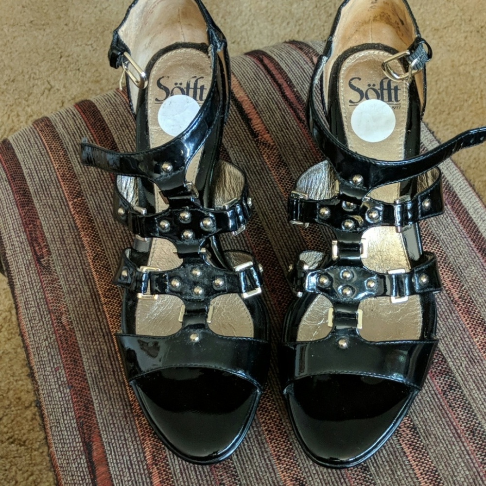 Black high heels